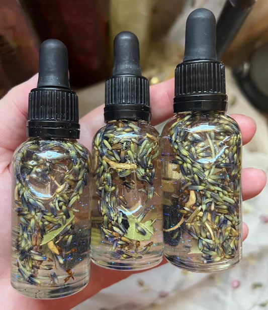 Practical Magick ~ Crystal Infused Bath & Body Oil