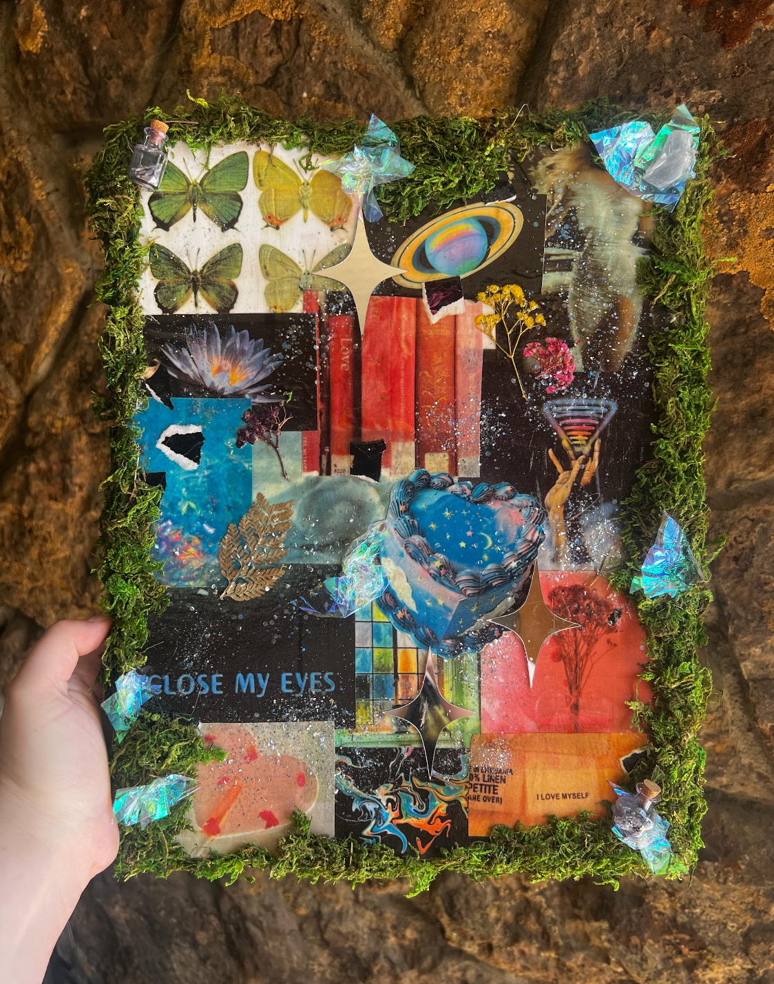 Close My Eyes Fairy Canvas