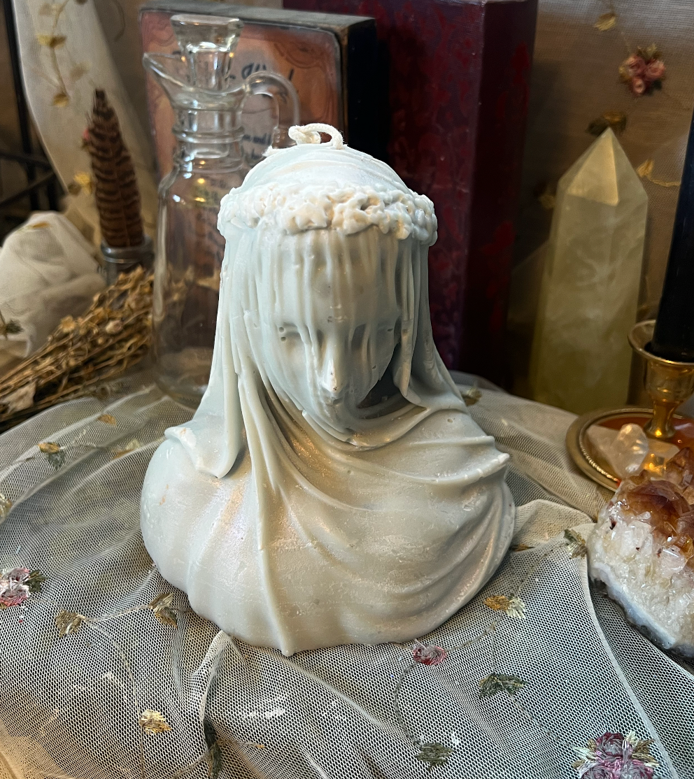 Veiled Goddess Candle