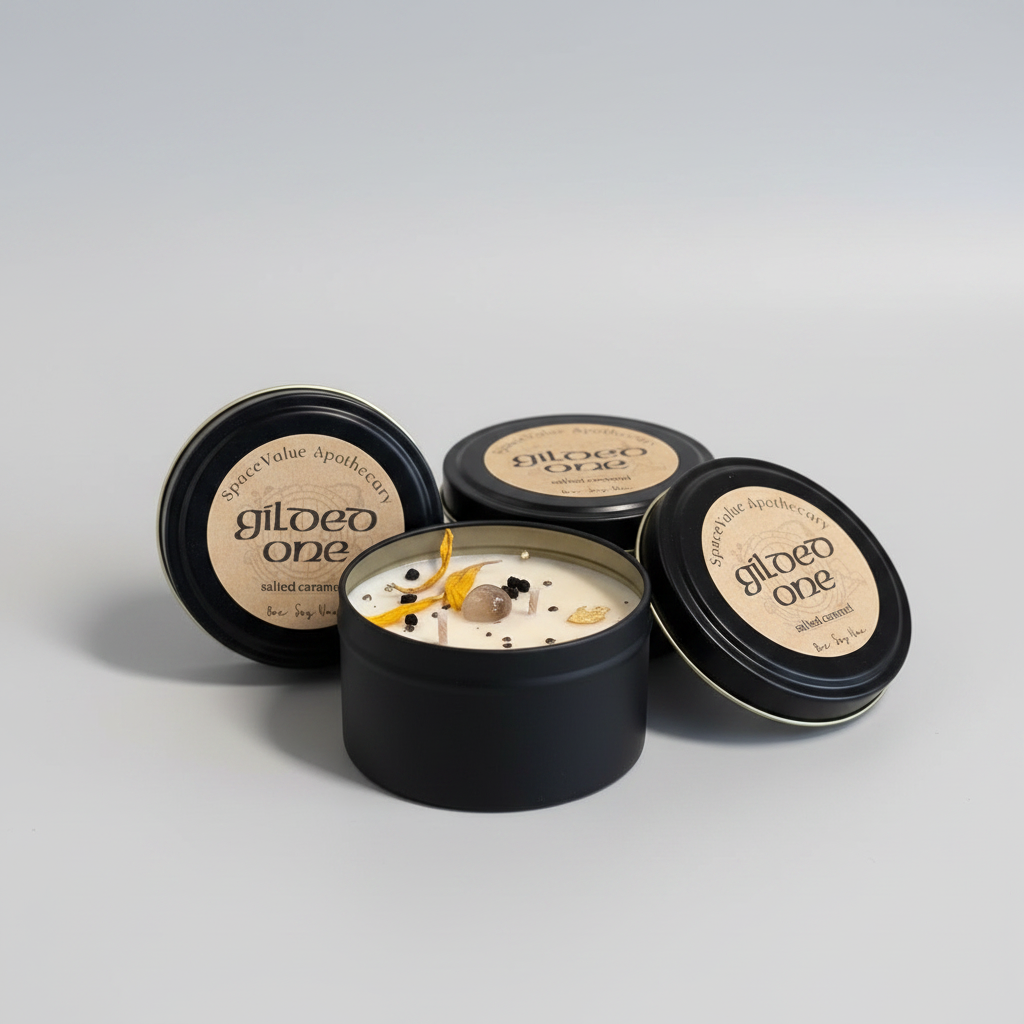 Gilded One Candle