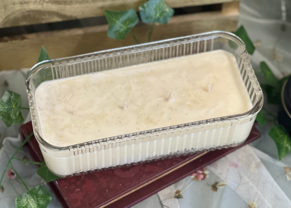 Hot Apple Pie Log Candle