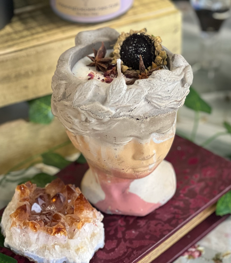 Sunflower Goddess Candle