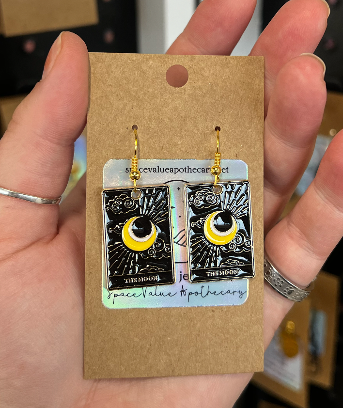 Moon Tarot Earrings