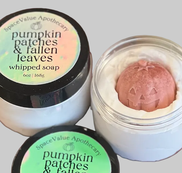 Moonlight Markdowns ~ Pumpkin Patches & Fallen Leaves Whipped Soap