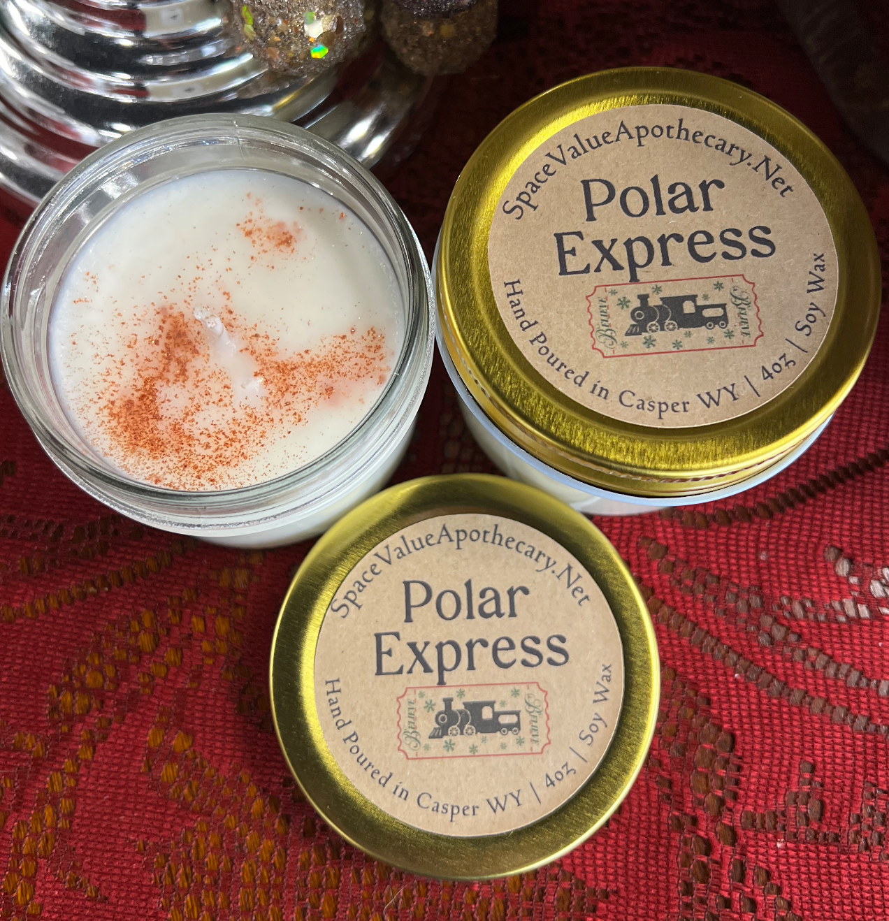 Polar Express Candle