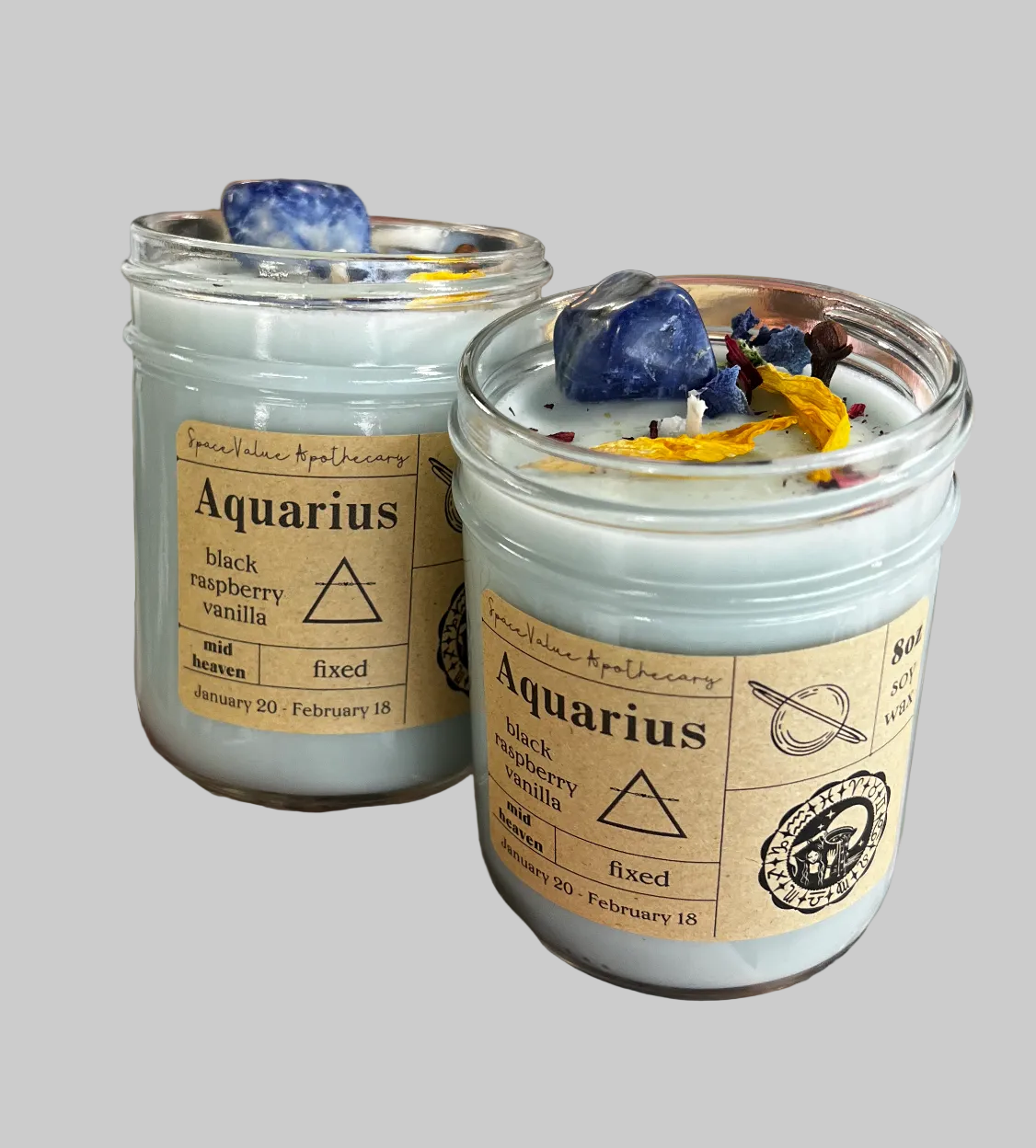 Aquarius Candle