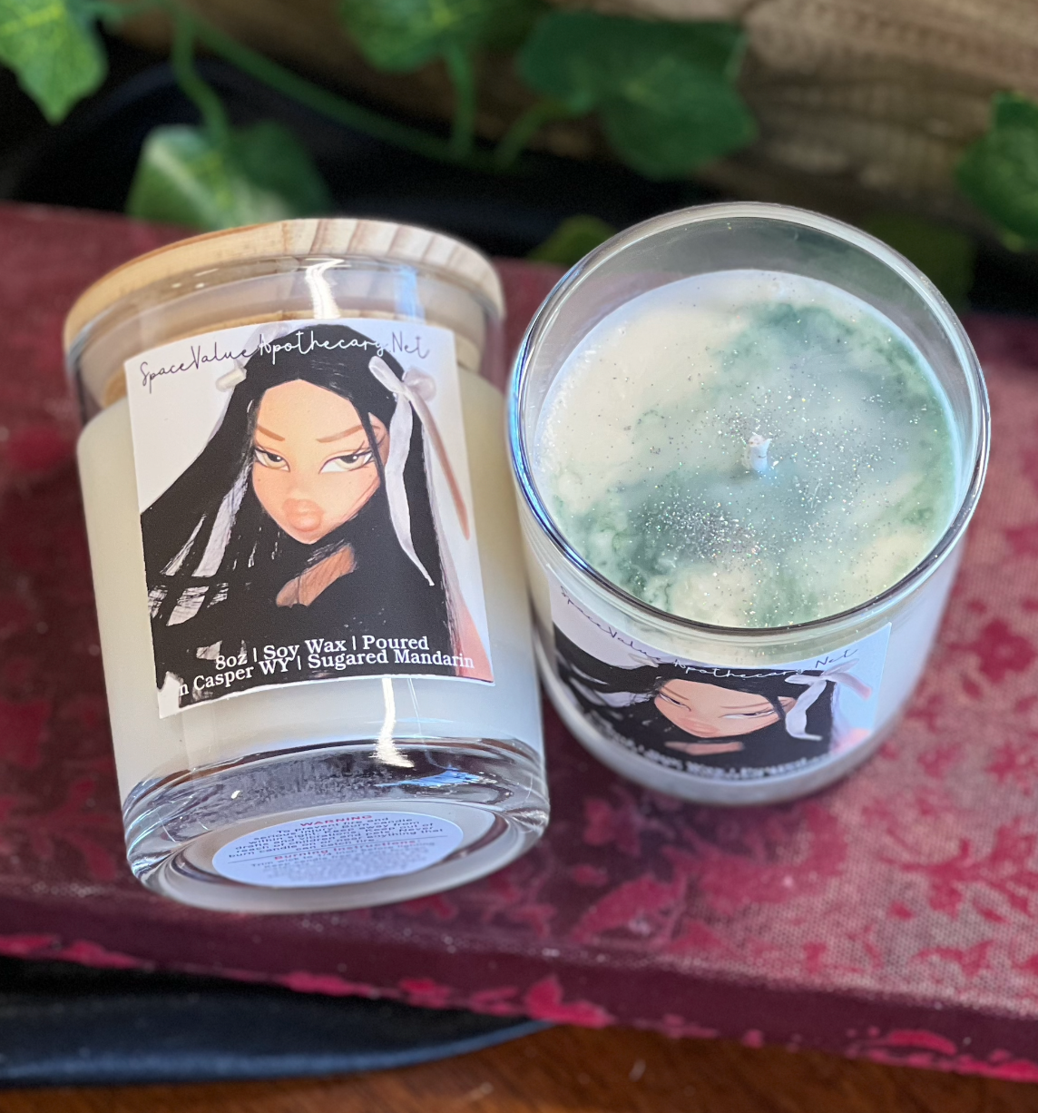 Jade Candle
