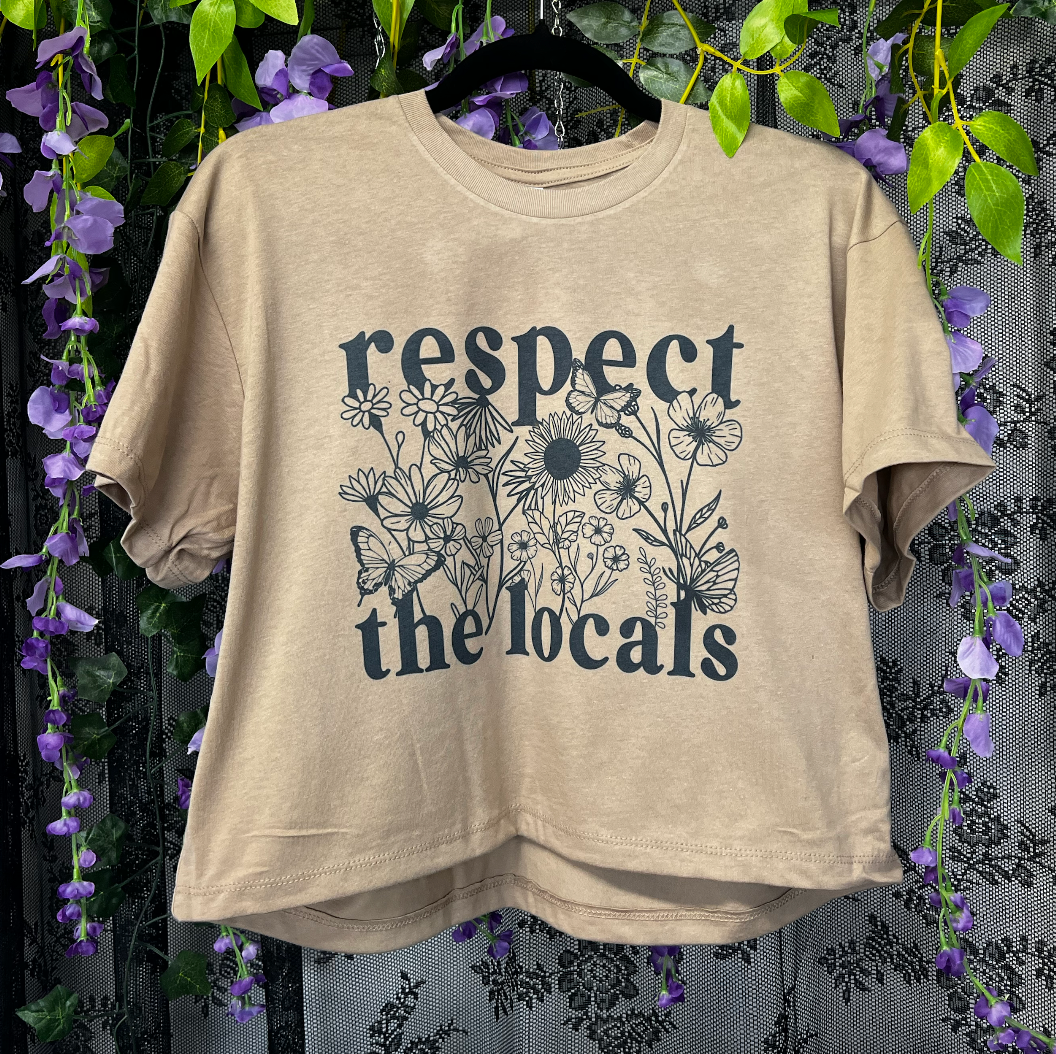 Respect the Locals Crop Top