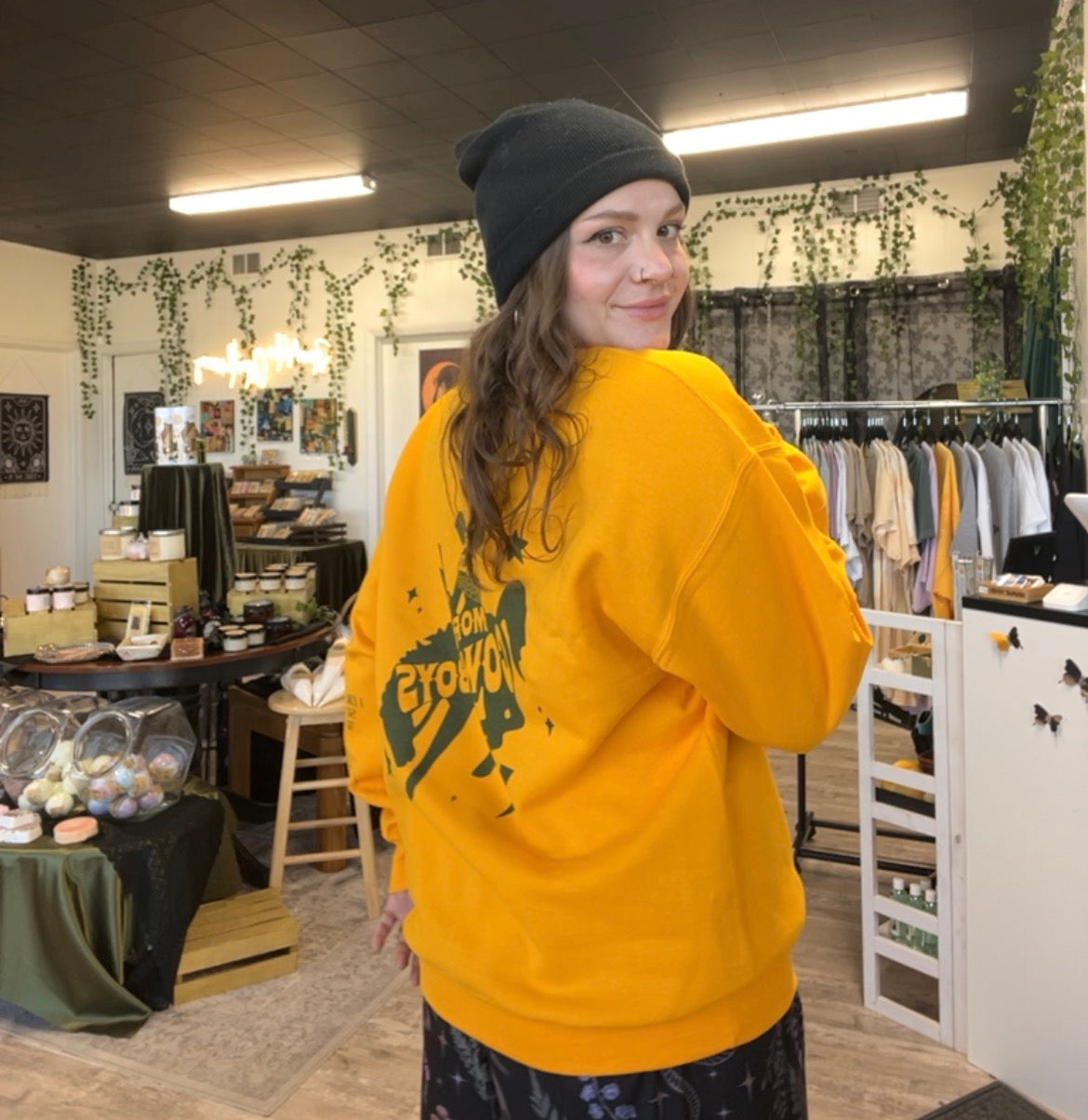 Indian Paintbrush WYO Crewneck