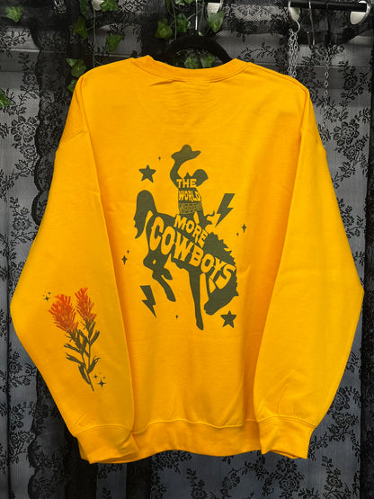 Indian Paintbrush WYO Crewneck