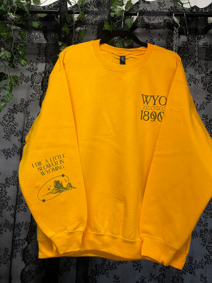 Indian Paintbrush WYO Crewneck