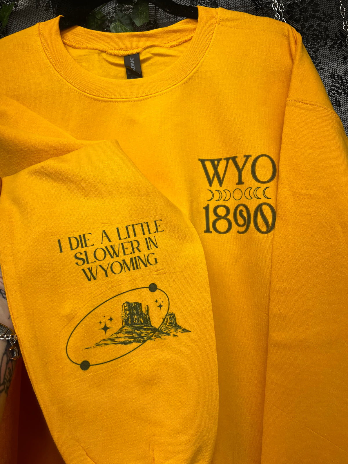 Indian Paintbrush WYO Crewneck