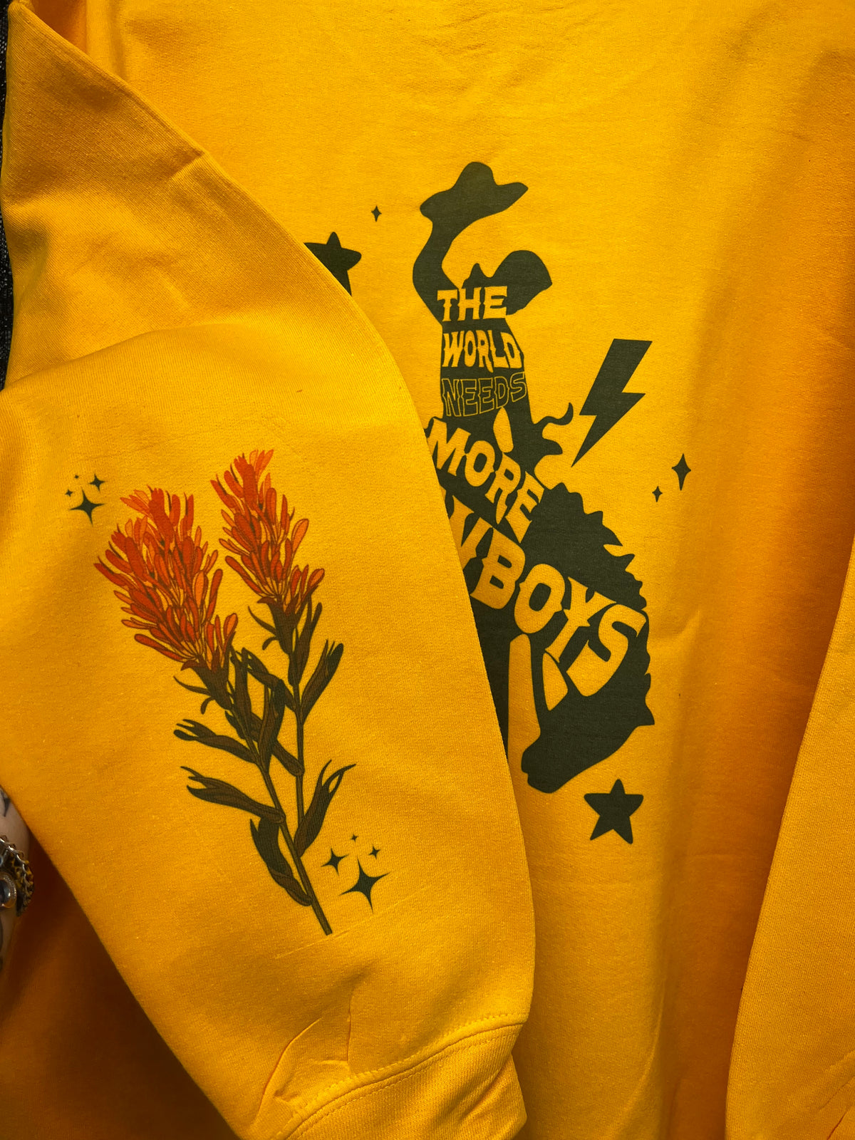 Indian Paintbrush WYO Crewneck