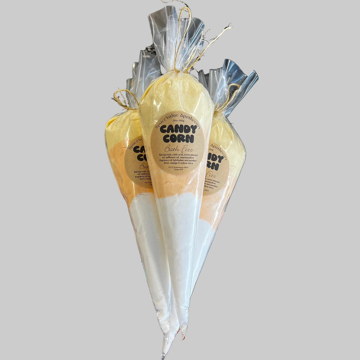 Candy Corn Bath Fizz