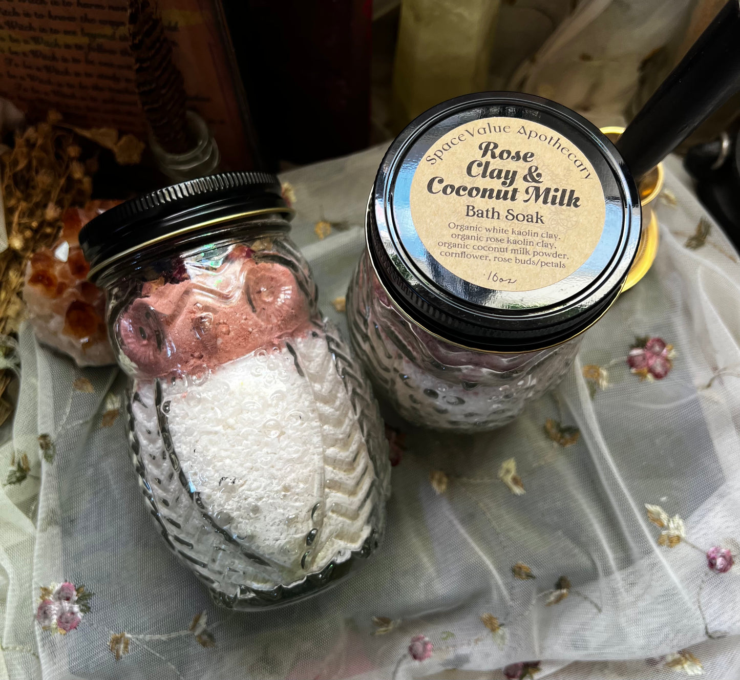 Rose Clay & Coconut Milk Bath Soak