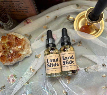 Landslide ~ Crystal Infused Bath & Body Oil