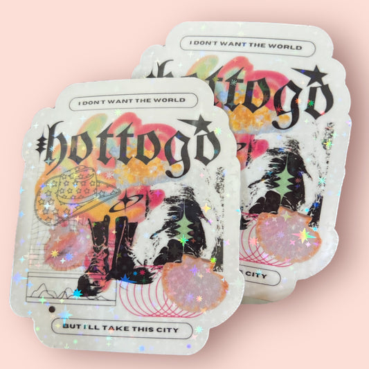 Hot To Go Sticker