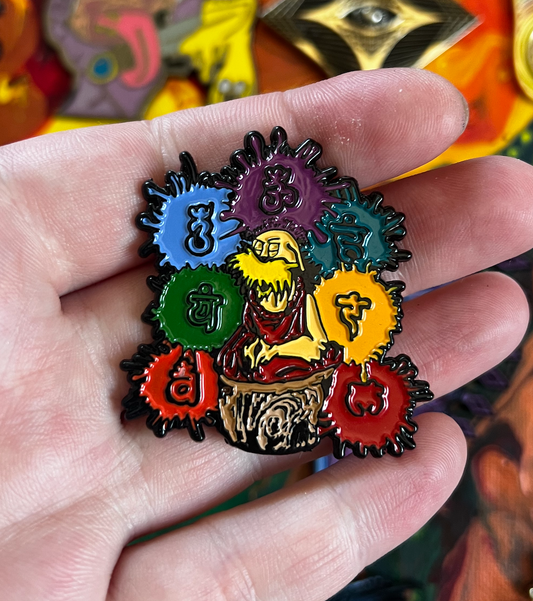 Lorax Chakra Pin