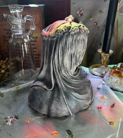 Veiled Goddess Candle