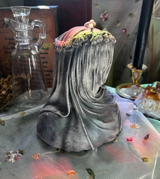 Veiled Goddess Candle