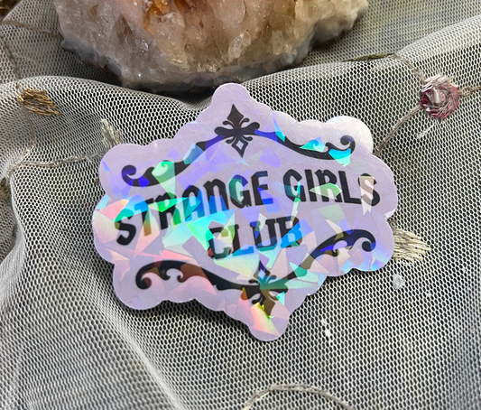 Strange Girls Sticker