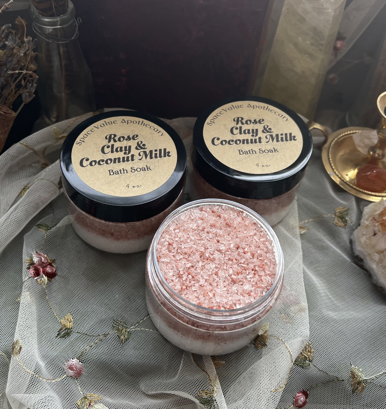 Rose Clay & Coconut Milk Bath Soak