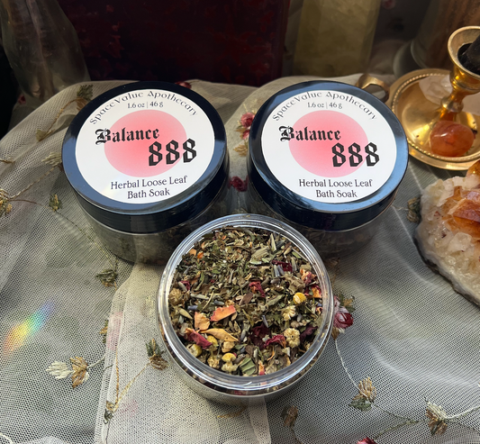 888 ~ Balance Herbal Loose Leaf Bath Soak