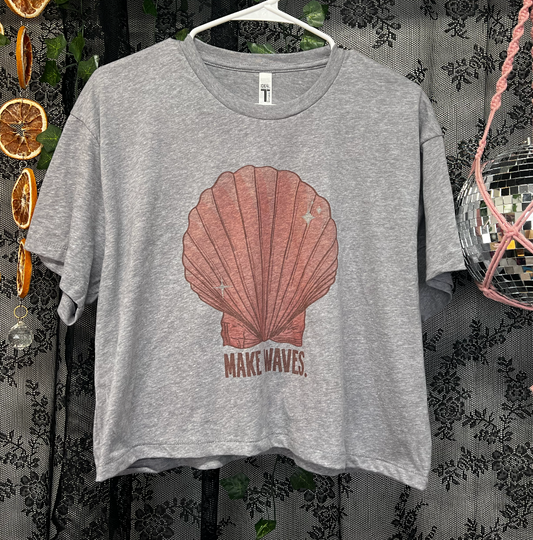 Make Waves Crop Top