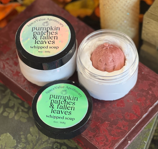 Pumpkin Patches & Fallen Leaves Whipped Soap