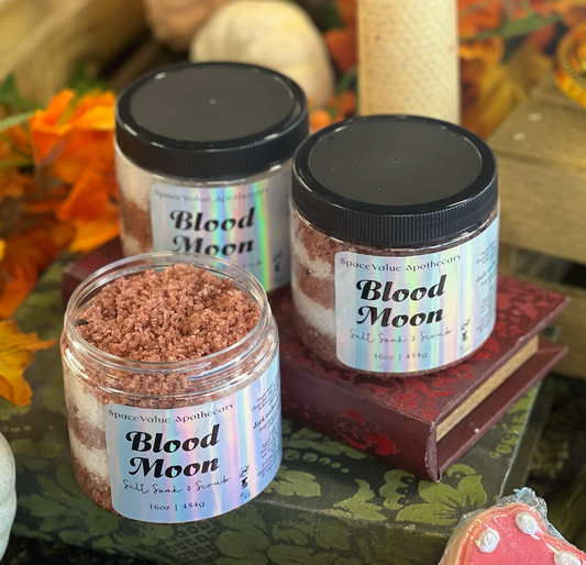 Blood Moon Salt Scrub & Soak