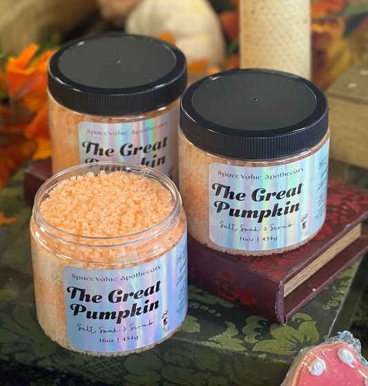 The Great Pumpkin Salt Soak & Scrub
