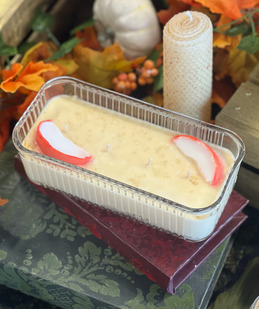 Apple Pie Log Candle