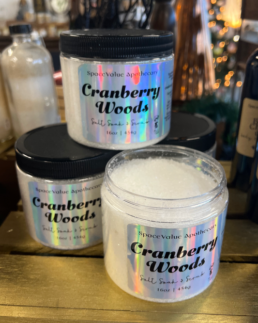 Cranberry Woods Salt Soak & Scrub