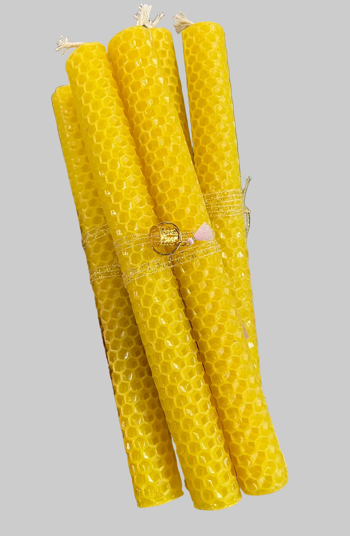 Rolled Beeswax Candles