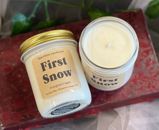 First Snow Candle