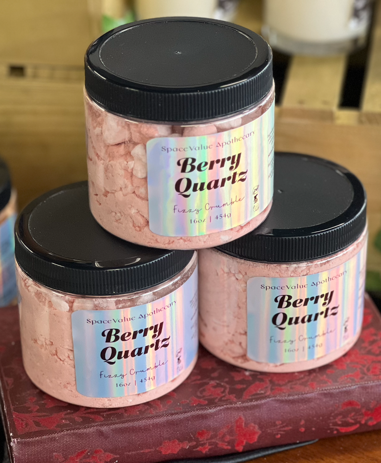 Bargain Bin ~ Berry Quartz Bath Fizz
