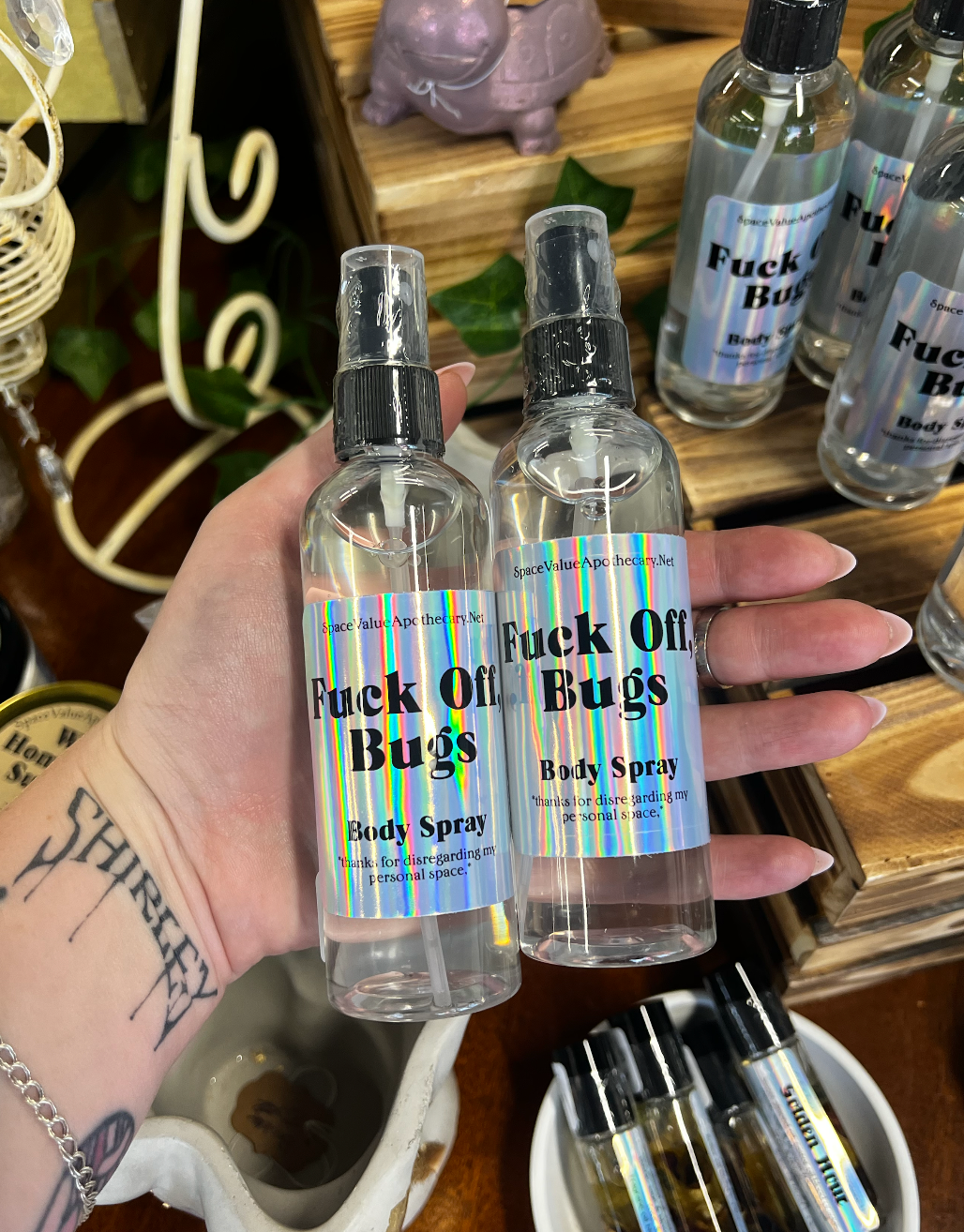 Fuck off, Bugs - Bug Spray