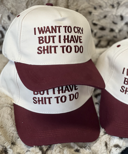 I Want to Cry Hat