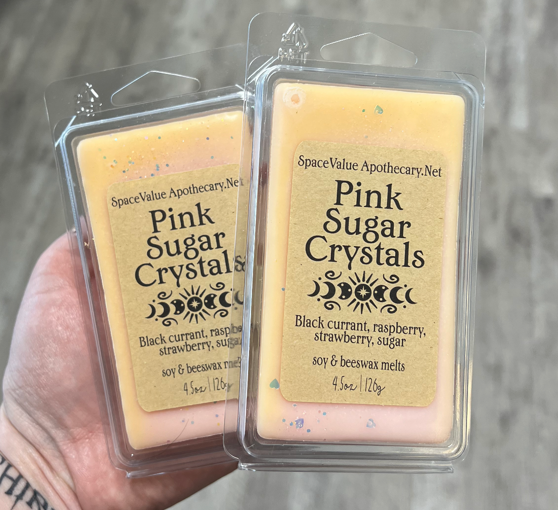 Pink Sugar Crystals Wax Melt