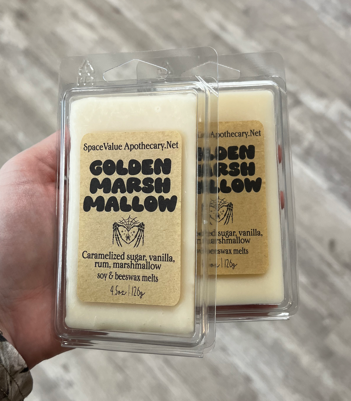 Golden Marshmallow Wax Melt